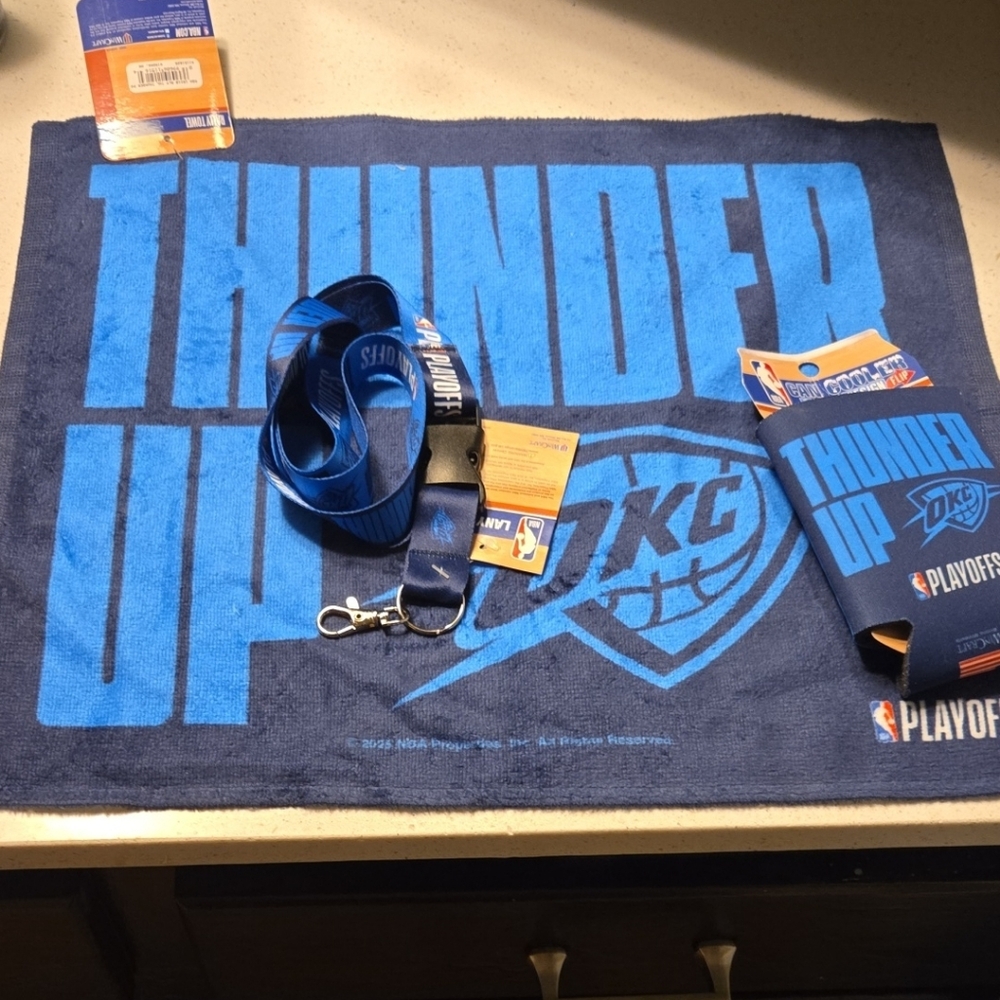 NBA Blue Thunder Lanyard
